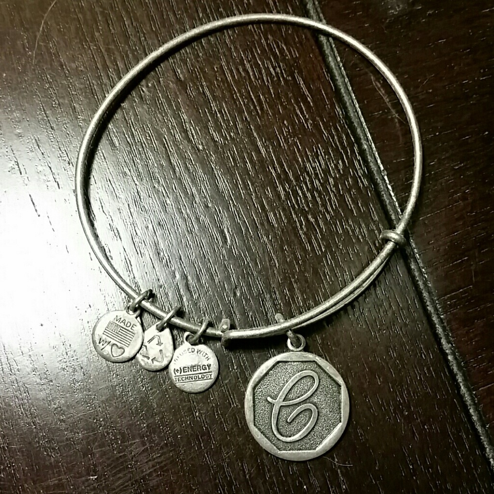 Alex and Ani C Charm Bracelet